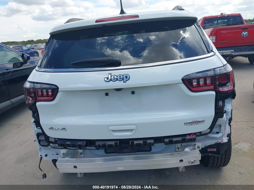 2024 Jeep Compass Latitude 4X4 VIN: 3C4NJDBNXRT100545 Lot: 40191974