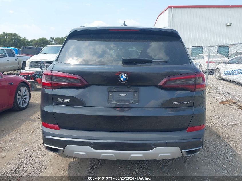 2023 BMW X5 Sdrive40I VIN: 5UXCR4C03P9P01075 Lot: 40191979