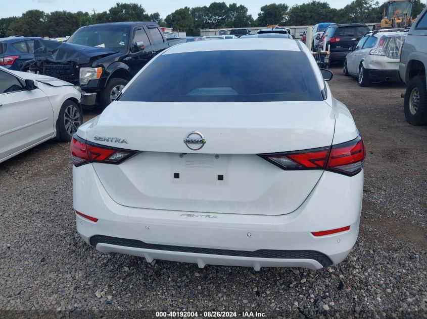 2023 Nissan Sentra S Xtronic Cvt VIN: 3N1AB8BV3PY297001 Lot: 40192004