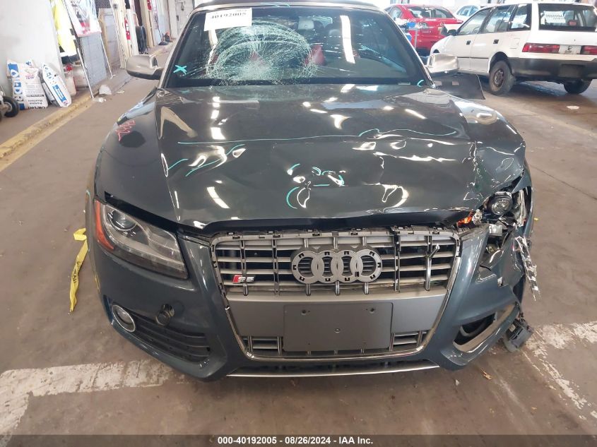 2011 Audi S5 3.0 Premium Plus VIN: WAUCGAFH8BN003131 Lot: 40192005