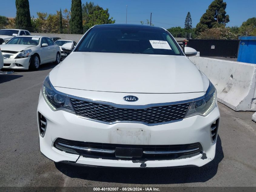 2017 Kia Optima Ex VIN: 5XXGU4L38HG172271 Lot: 40192007