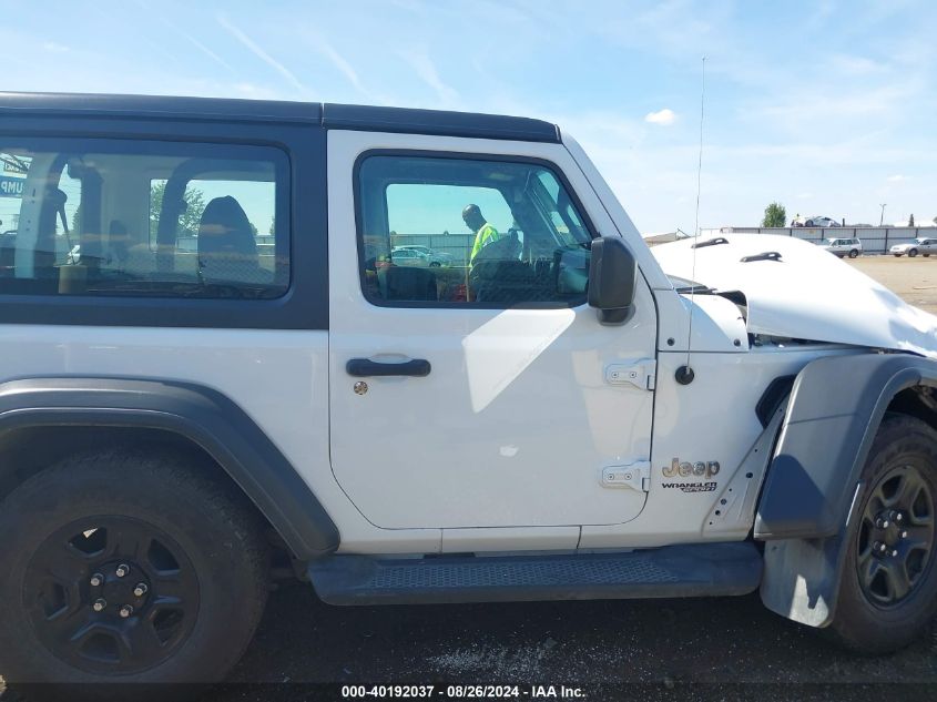 2018 Jeep Wrangler Sport 4X4 VIN: 1C4GJXAG7JW317305 Lot: 40192037