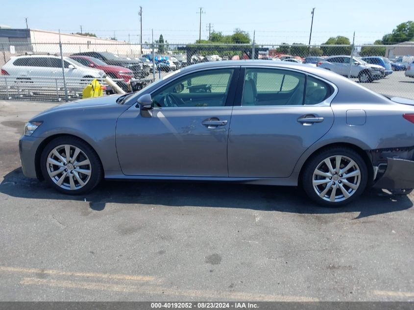 2013 Lexus Gs 350 VIN: JTHBE1BL6D5002480 Lot: 40192052