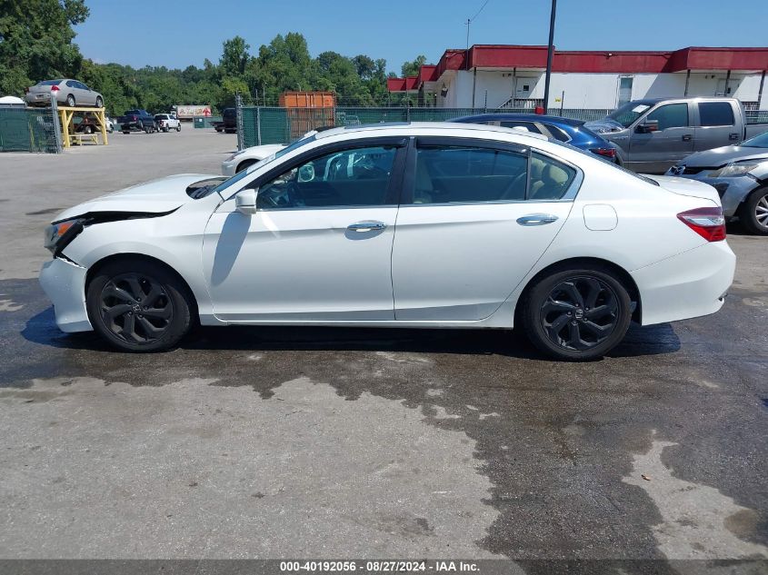 2016 Honda Accord Ex-L VIN: 1HGCR2F89GA005201 Lot: 40192056