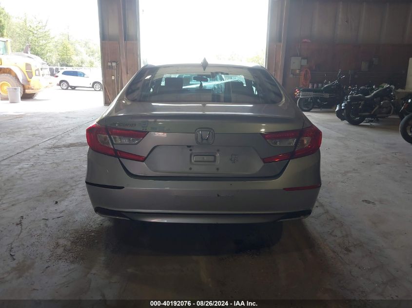 2019 Honda Accord Lx VIN: 1HGCV1F15KA134022 Lot: 40192076