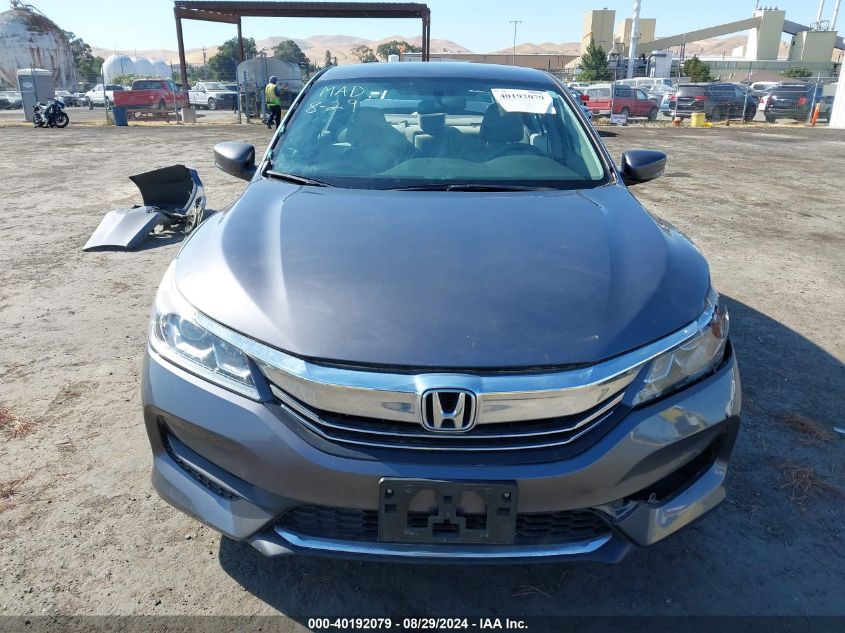 2016 Honda Accord Lx VIN: 1HGCR2F36GA232642 Lot: 40192079