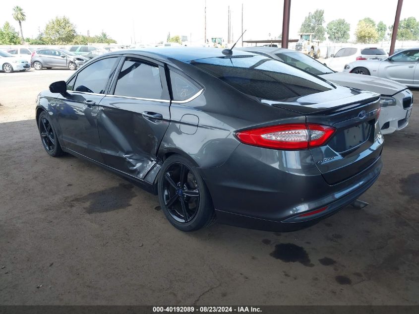 2016 FORD FUSION SE - 3FA6P0HD8GR291490