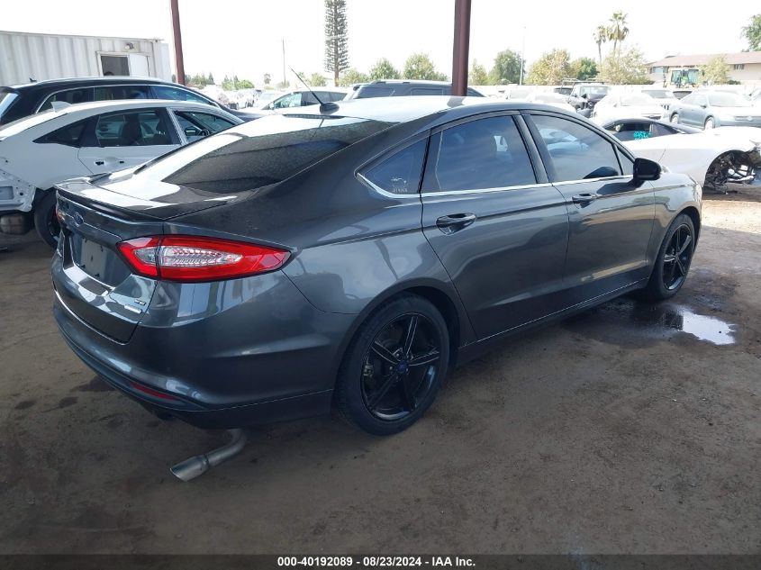 2016 FORD FUSION SE - 3FA6P0HD8GR291490