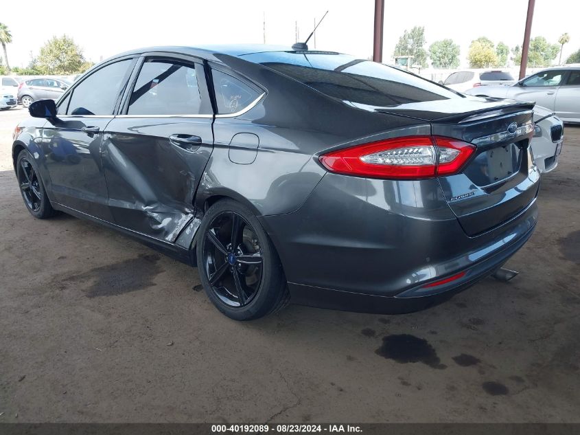 2016 FORD FUSION SE - 3FA6P0HD8GR291490