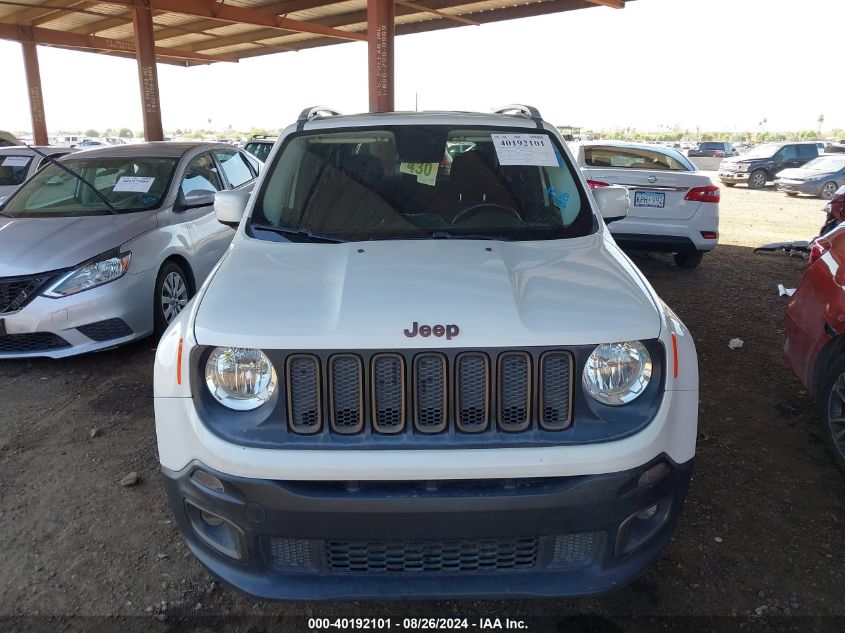 2016 Jeep Renegade 75Th Anniversary VIN: ZACCJABW2GPC83166 Lot: 40192101