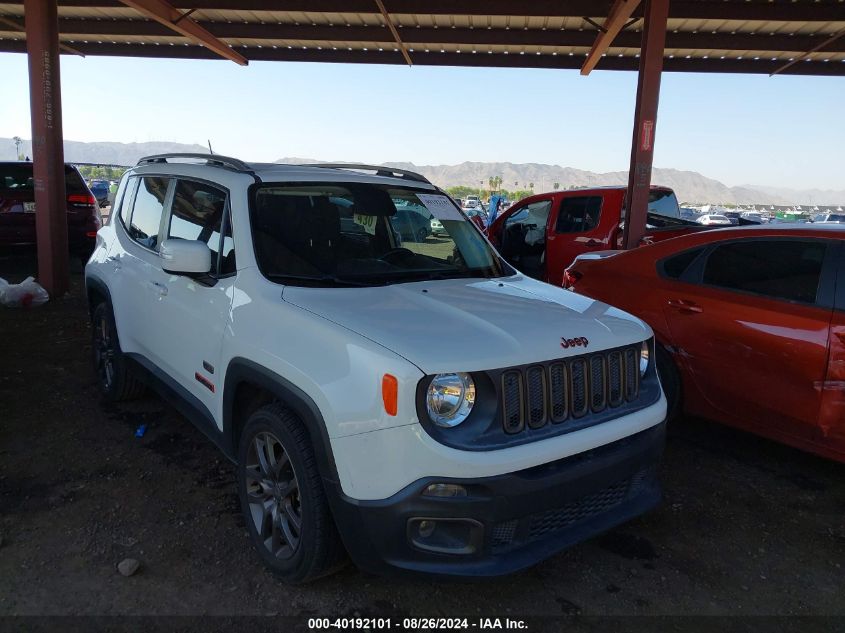 ZACCJABW2GPC83166 2016 JEEP RENEGADE - Image 1