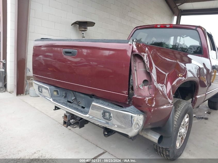 2003 Dodge Ram 2500 Slt/Laramie/St VIN: 3D7KU28603G741286 Lot: 40192131