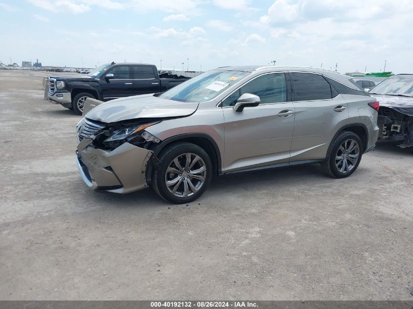 2017 Lexus Rx 350 VIN: 2T2ZZMCA4HC089917 Lot: 40192132