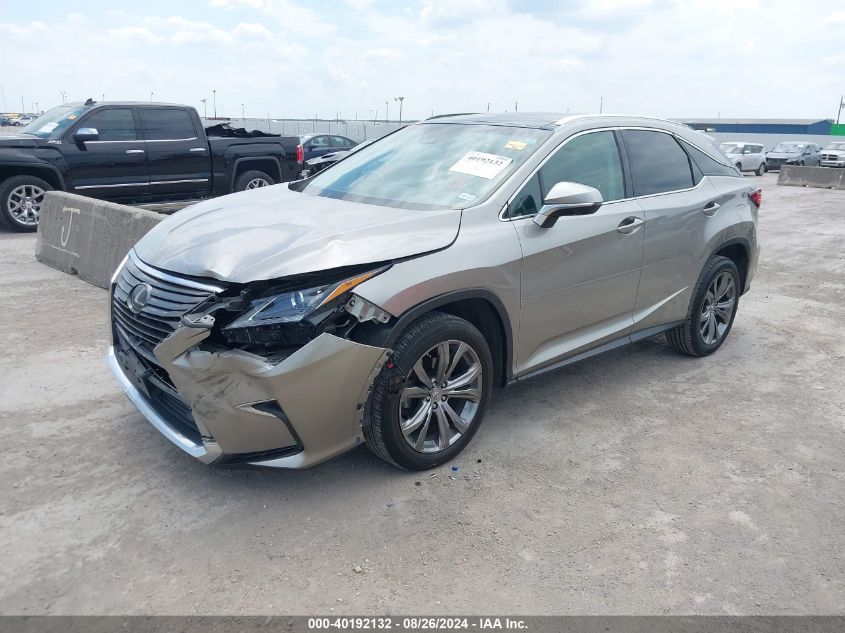 2017 Lexus Rx 350 VIN: 2T2ZZMCA4HC089917 Lot: 40192132