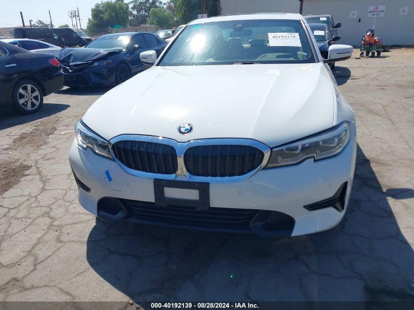 2021 BMW 330I VIN: 3MW5R1J0XM8B72917 Lot: 40192139