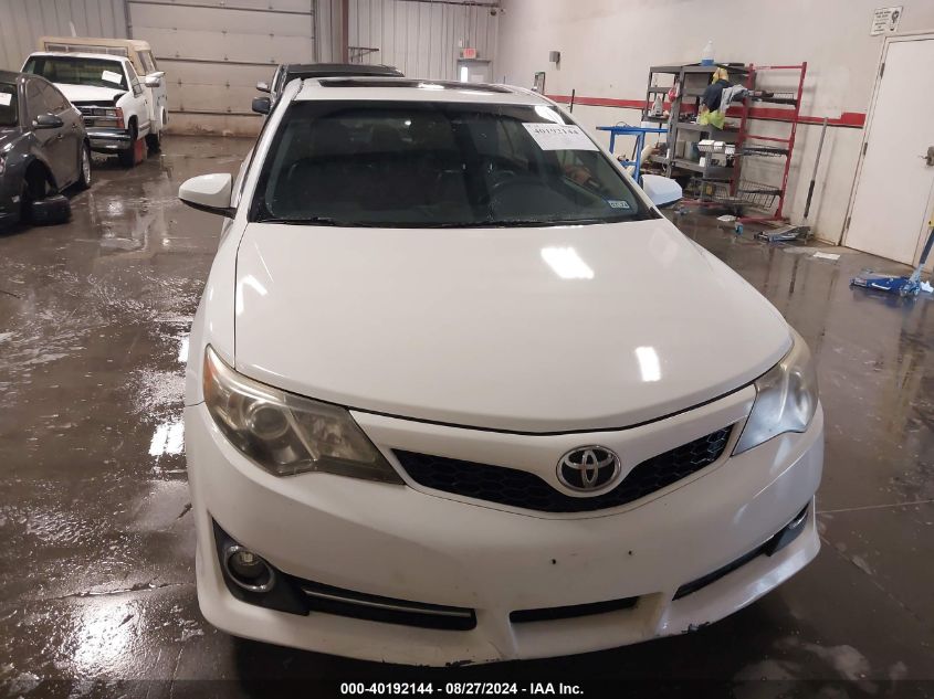 2012 Toyota Camry Se VIN: 4T1BF1FK1CU543467 Lot: 40192144