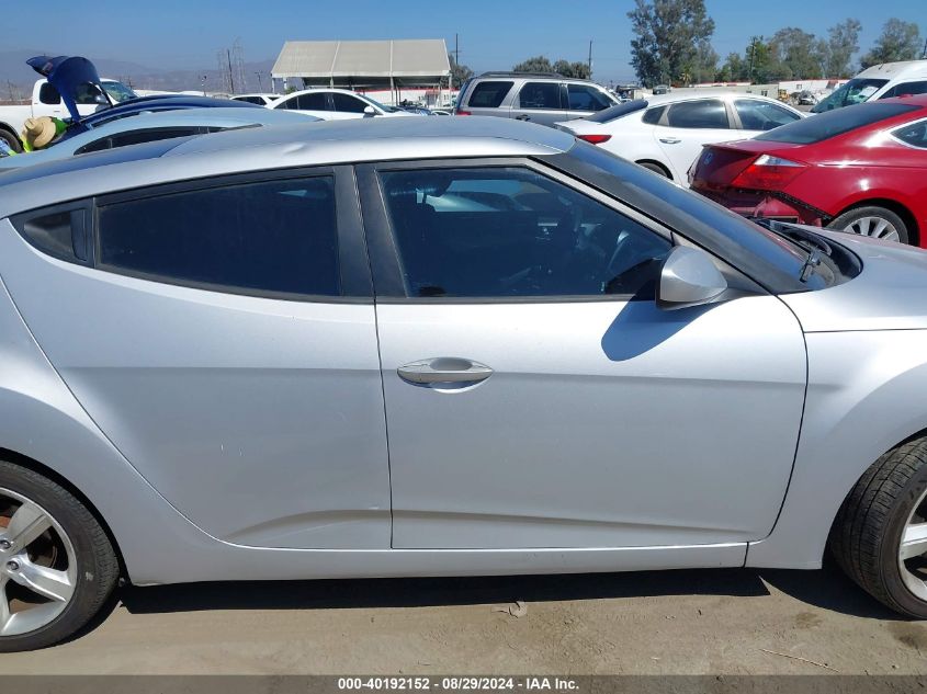 2014 Hyundai Veloster Base W/Black/Base W/Gray/Base W/Red/Re:flex W/Black/Re:flex W/Red VIN: KMHTC6AD0EU217052 Lot: 40192152