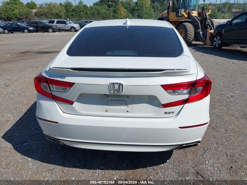 2018 Honda Accord Exl VIN: 1HGCV2F63JA038065 Lot: 40192165