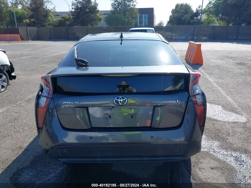 2017 Toyota Prius Two VIN: JTDKBRFUXH3050898 Lot: 40192195