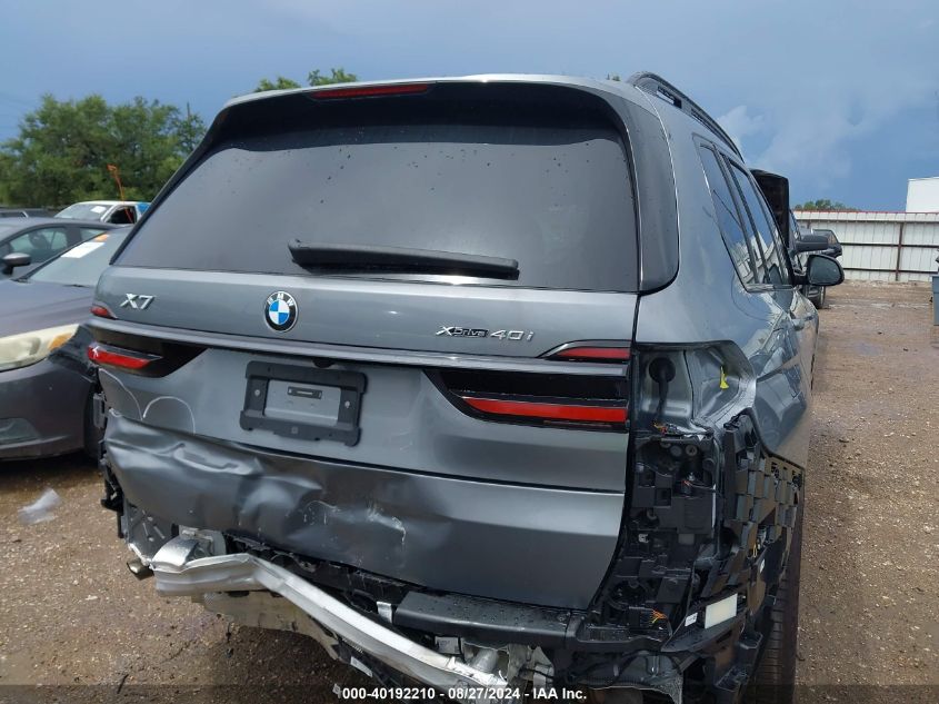 2024 BMW X7 xDrive40I VIN: 5UX23EM02R9U84994 Lot: 40192210