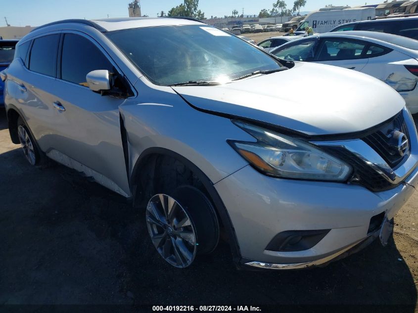 2015 Nissan Murano Sv VIN: 5N1AZ2MH2FN228272 Lot: 40192216