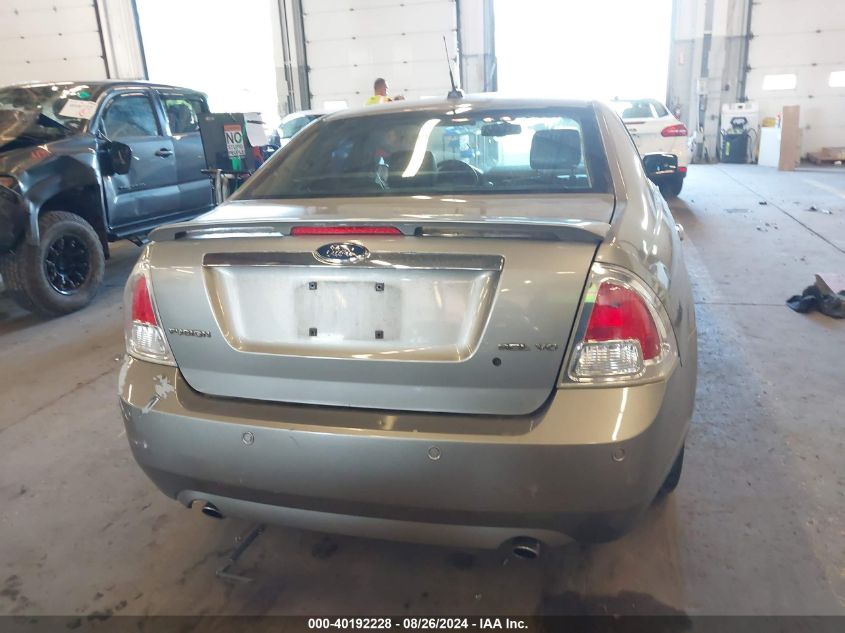 2008 Ford Fusion Sel VIN: 3FAHP08198R210206 Lot: 40192228