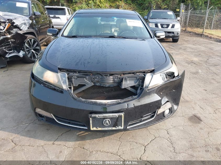 2012 Acura Tl 3.5 VIN: 19UUA8F51CA035601 Lot: 40192238