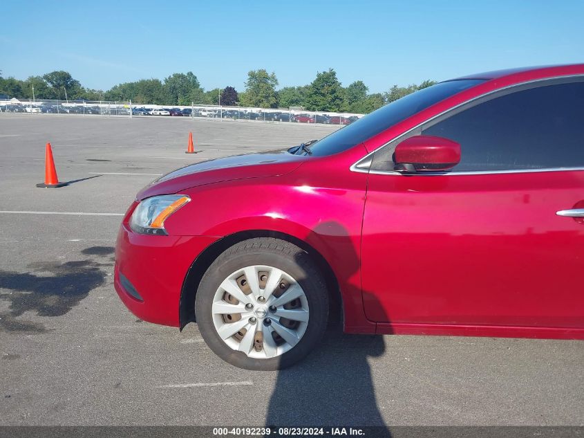 2014 Nissan Sentra Fe+ S/Fe+ Sv/S/Sl/Sr/Sv VIN: 3N1AB7AP2EY228858 Lot: 40192239