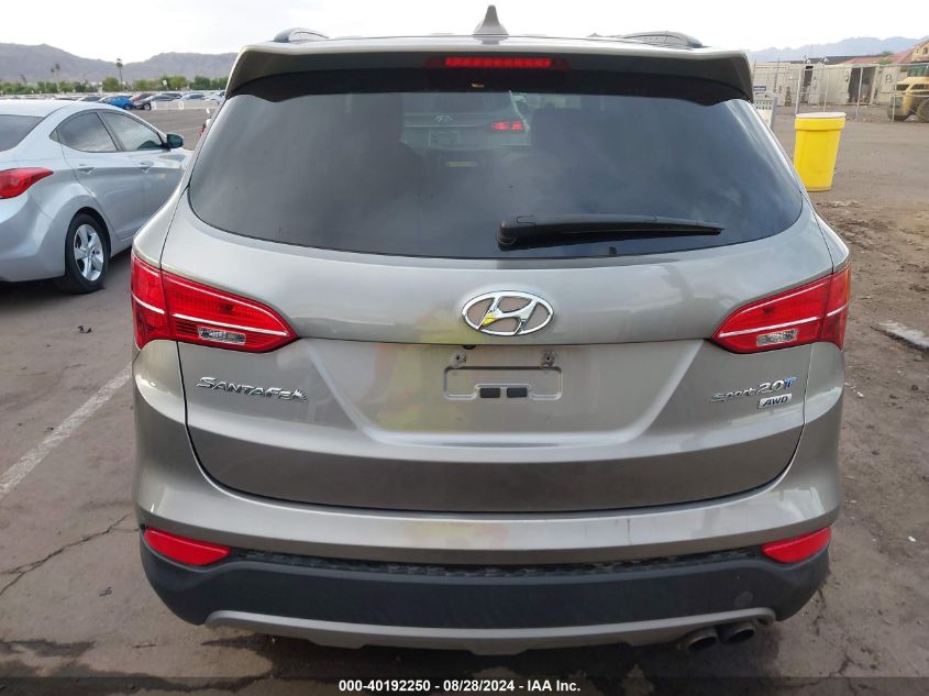 2014 HYUNDAI SANTA FE SPORT 2.0L TURBO - 5XYZUDLA2EG223648