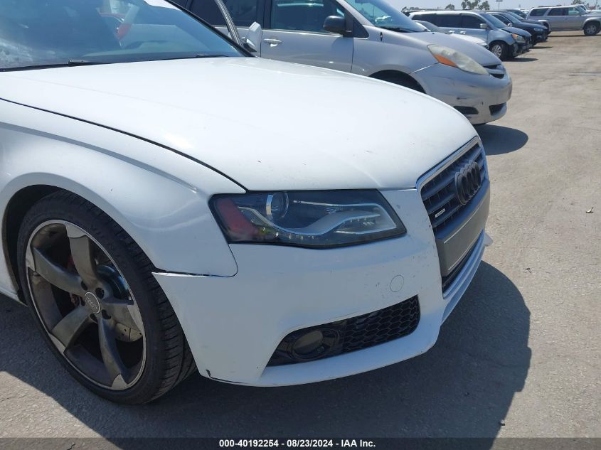 2011 Audi A4 2.0T Premium VIN: WAUEFAFL2BN020829 Lot: 40192254