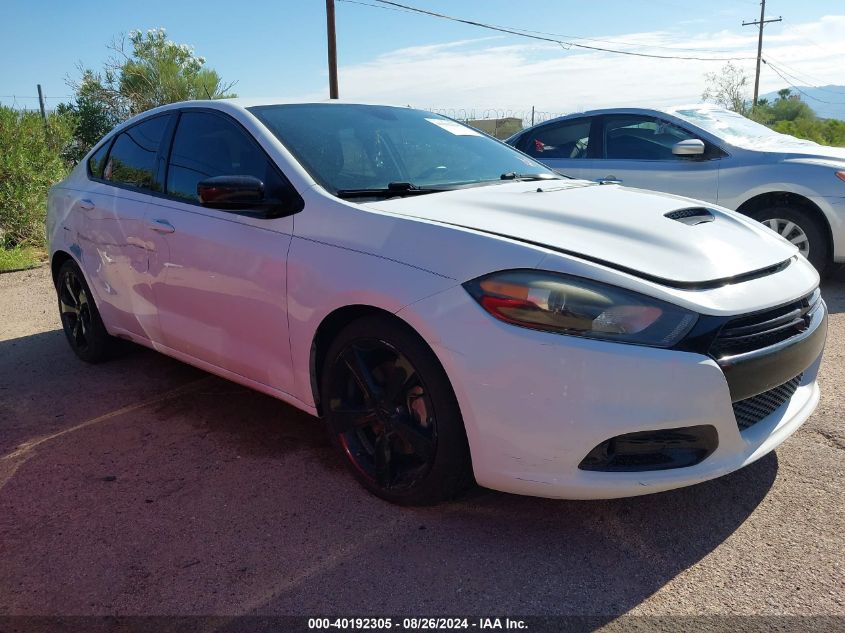 2016 Dodge Dart Sxt VIN: 1C3CDFBB8GD624512 Lot: 40192305