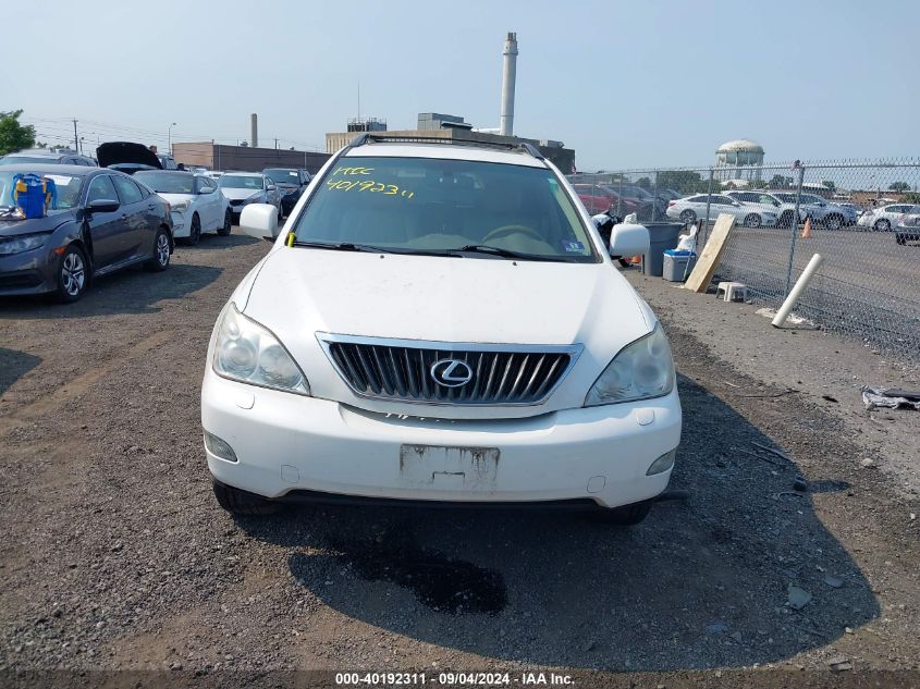 2008 Lexus Rx 350 VIN: 2T2HK31U38C075191 Lot: 40192311