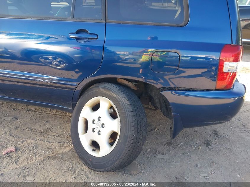 2004 Toyota Highlander Limited V6 VIN: JTEEP21A240051408 Lot: 40192335