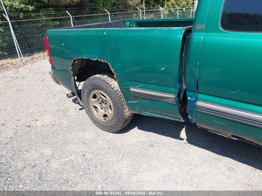 1999 Chevrolet Silverado 1500 C1500 VIN: 2GCEC19T5X1128443 Lot: 40192382