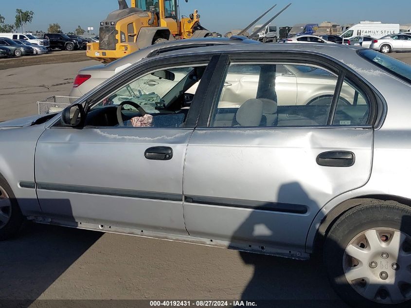 1998 Honda Civic Lx VIN: 2HGEJ6575WH566883 Lot: 40192431