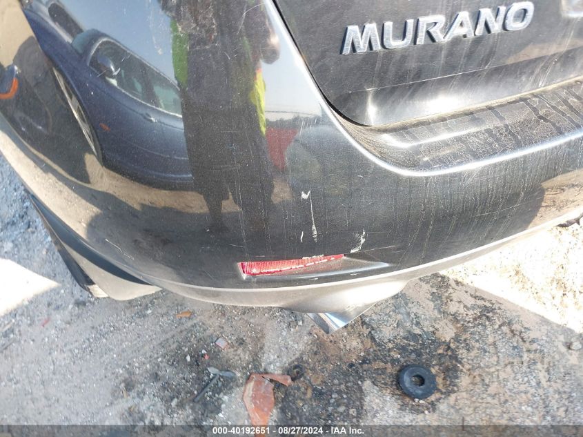2009 Nissan Murano Sl VIN: JN8AZ18W59W126880 Lot: 40192651