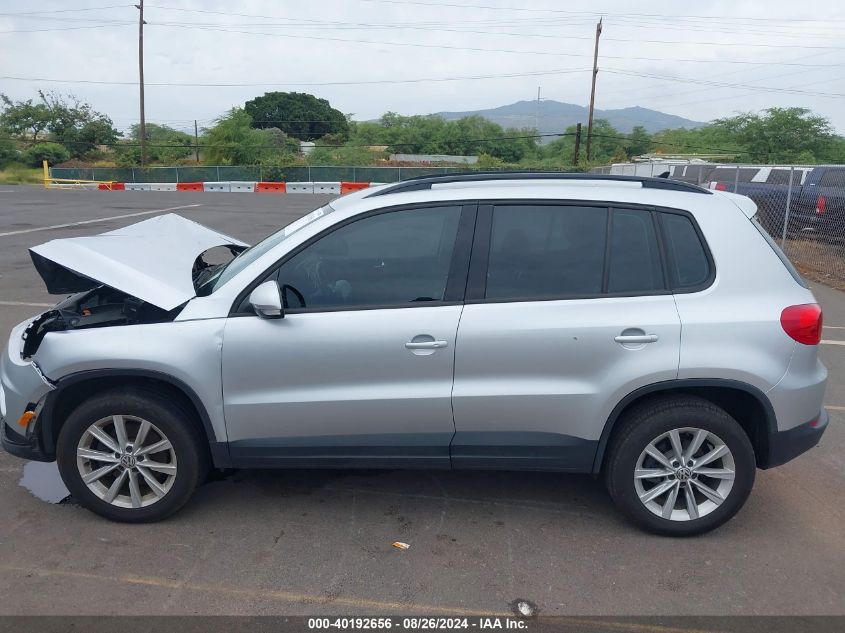 WVGAV7AX2JK002988 2018 Volkswagen Tiguan Limited 2.0T