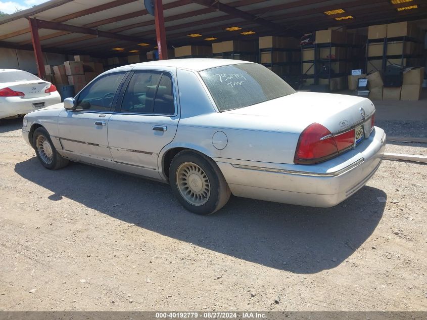 1999 Mercury Grand Marquis Ls VIN: 2MEFM75W5XX732901 Lot: 40192779