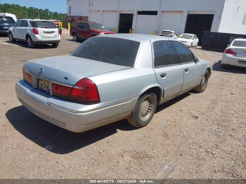 1999 Mercury Grand Marquis Ls VIN: 2MEFM75W5XX732901 Lot: 40192779