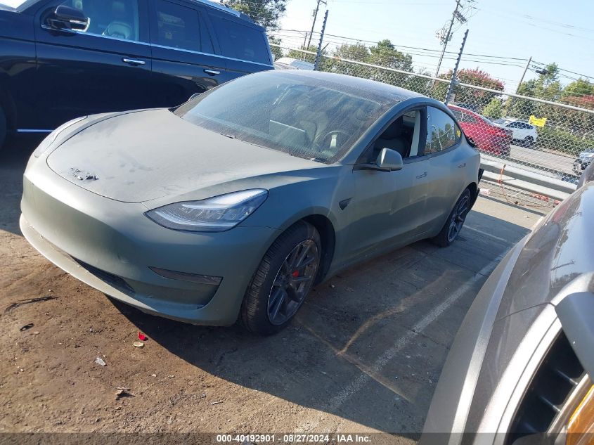 5YJ3E1EB2LF710859 2020 TESLA MODEL 3 - Image 2