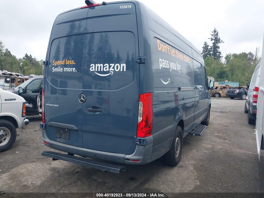 2019 MERCEDES-BENZ SPRINTER 2500 HIGH ROOF V6 - WD4PF1CD5KT006823