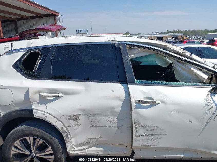 2022 Nissan Rogue Sv Fwd VIN: 5N1BT3BA1NC672450 Lot: 40192949