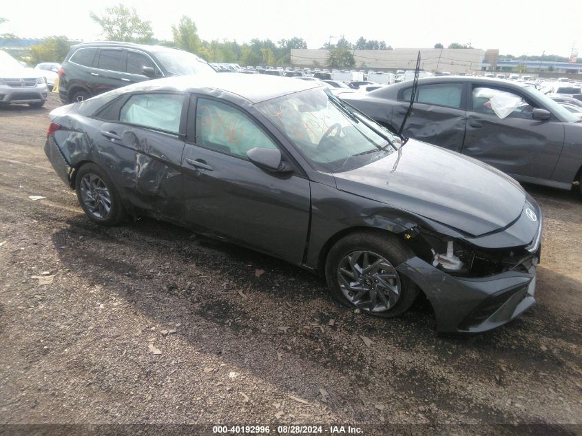 2024 Hyundai Elantra Sel VIN: KMHLM4DG1RU781158 Lot: 40192996