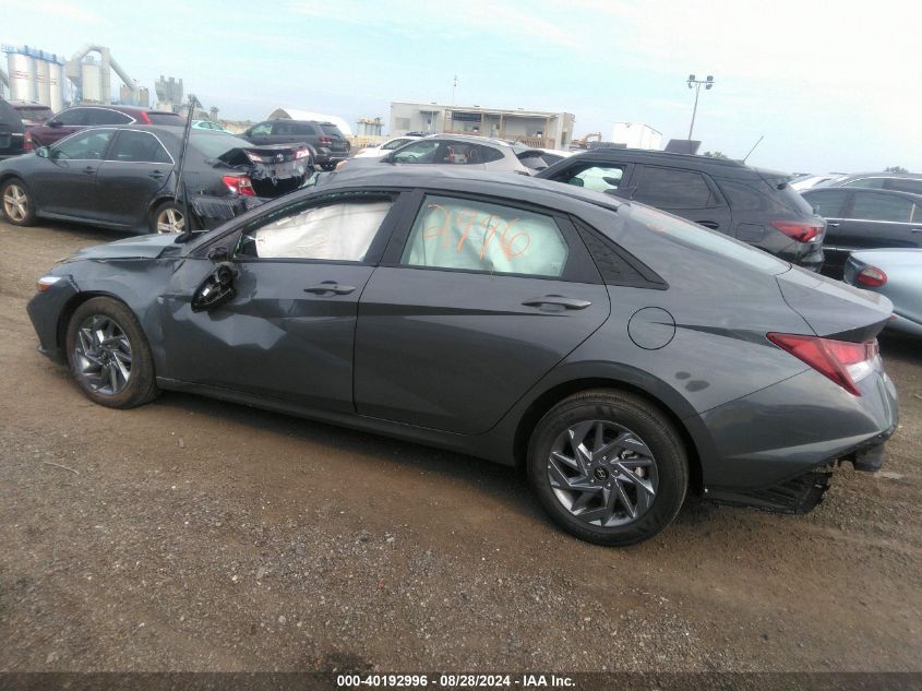 2024 Hyundai Elantra Sel VIN: KMHLM4DG1RU781158 Lot: 40192996