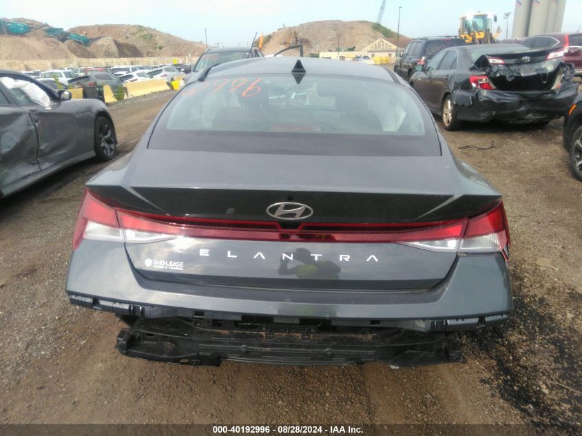 2024 Hyundai Elantra Sel VIN: KMHLM4DG1RU781158 Lot: 40192996