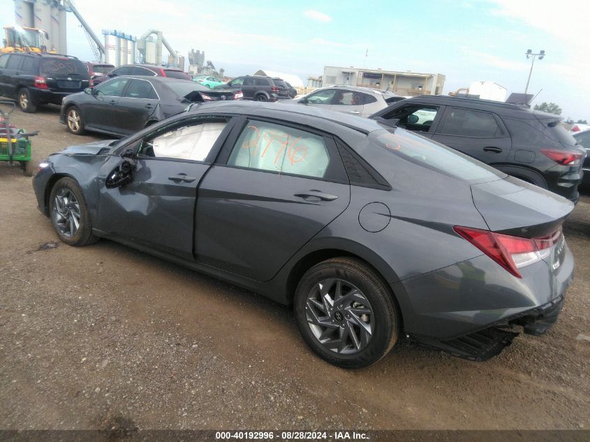 2024 Hyundai Elantra Sel VIN: KMHLM4DG1RU781158 Lot: 40192996