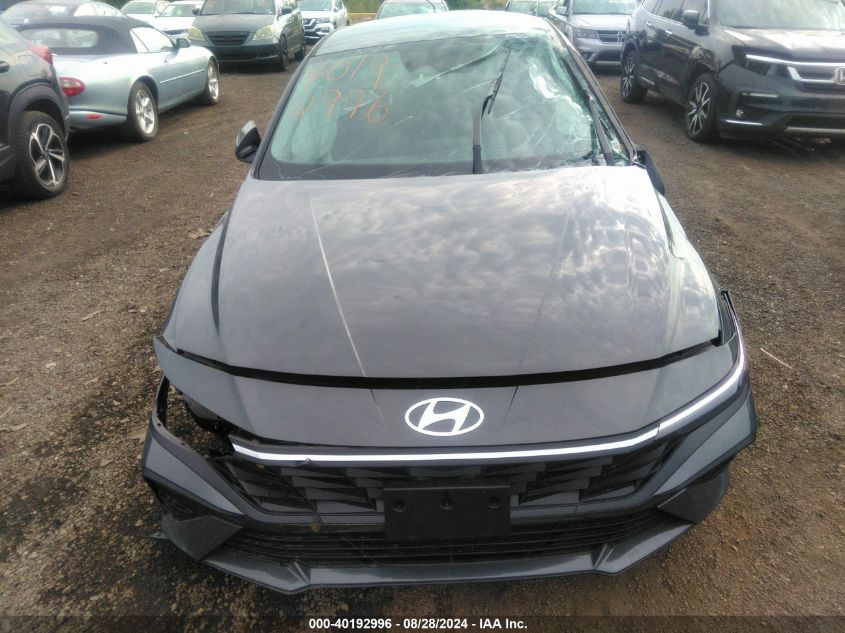 2024 Hyundai Elantra Sel VIN: KMHLM4DG1RU781158 Lot: 40192996