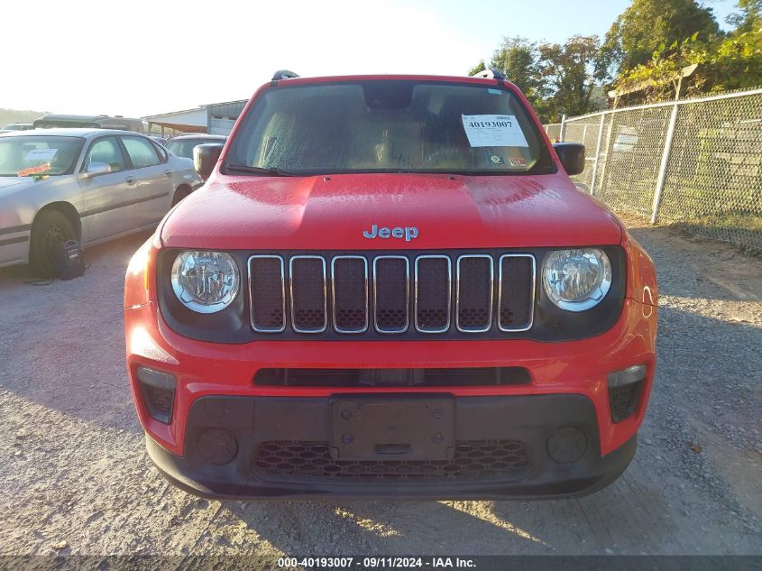 2021 Jeep Renegade Sport 4X4 VIN: ZACNJDAB9MPN34637 Lot: 40193007