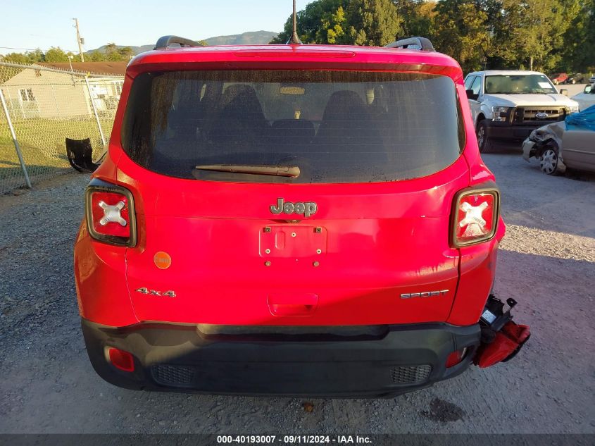 2021 Jeep Renegade Sport 4X4 VIN: ZACNJDAB9MPN34637 Lot: 40193007