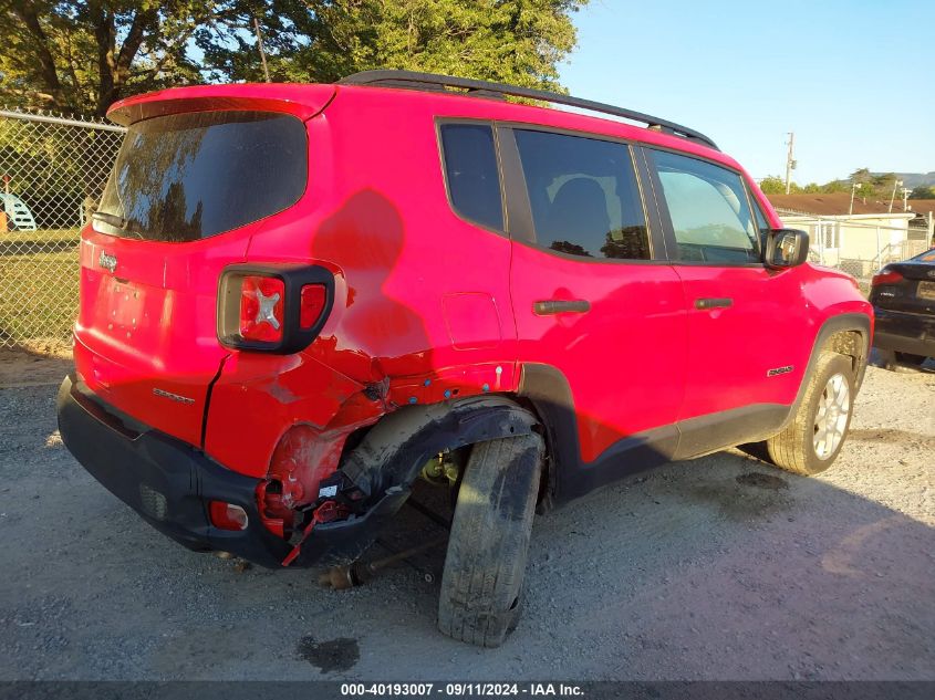 2021 Jeep Renegade Sport 4X4 VIN: ZACNJDAB9MPN34637 Lot: 40193007